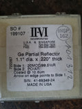 II-VI Infrared GE Laser Partial Reflector 1.1" Dia x 0.220" Thick 20MCC/99.5%