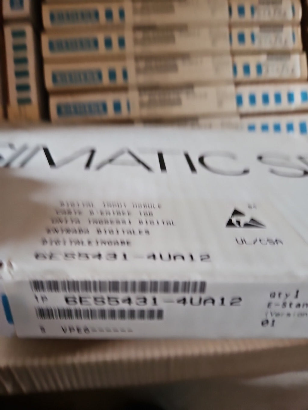Siemens 6ES5431-4UA12 /6ES5 431-4UA12 New In Sealed Box, Siegel Neu, NOS