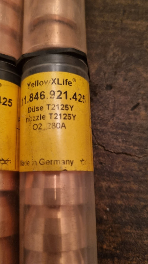1 xKjellberg Düse T2125Y - Ø2.5mm - 280A O2 - Finefocus - Ref.Nr. 11.846.921.425