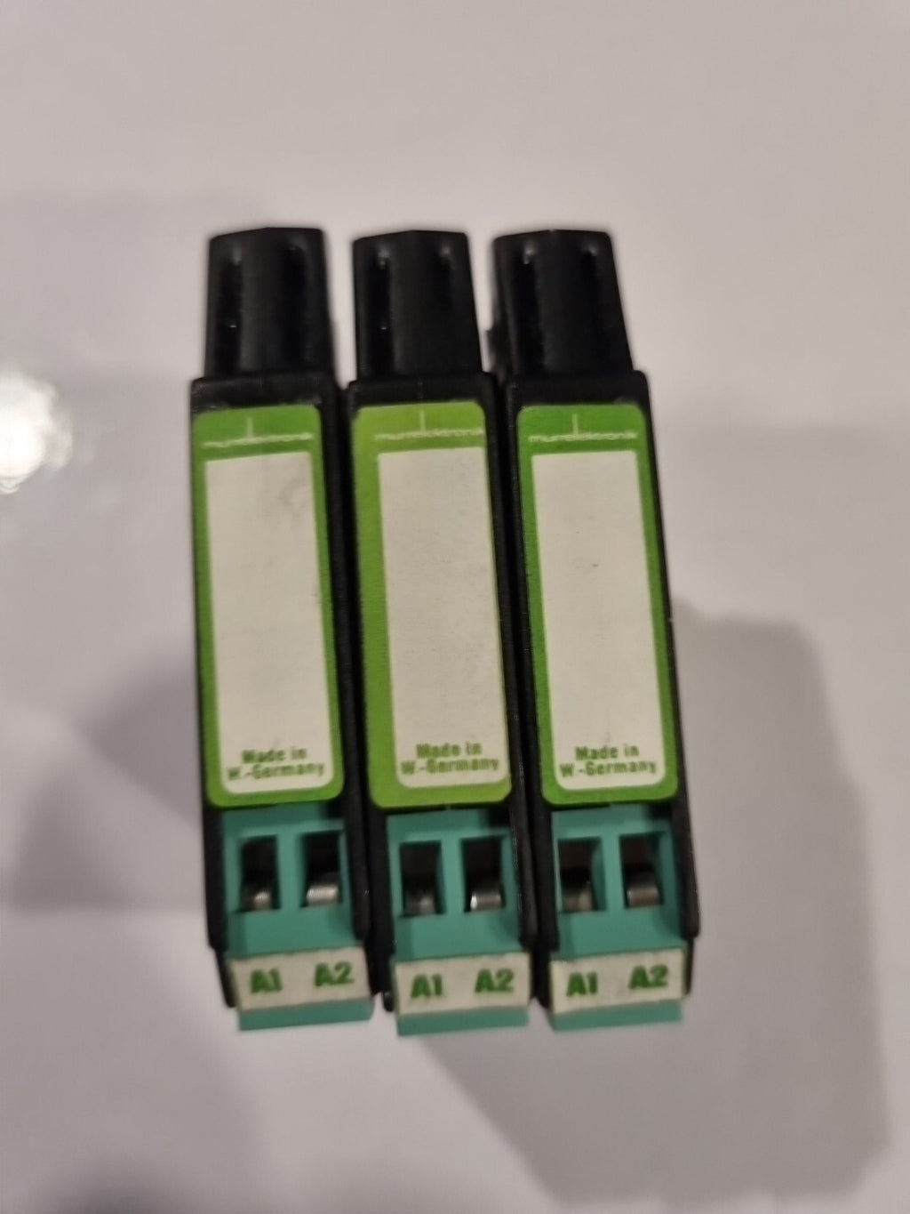 3x Murrelektronik Ausgangsrelais RMM 1/1/24 DC output relay Art. Nr. 51507 24VDC