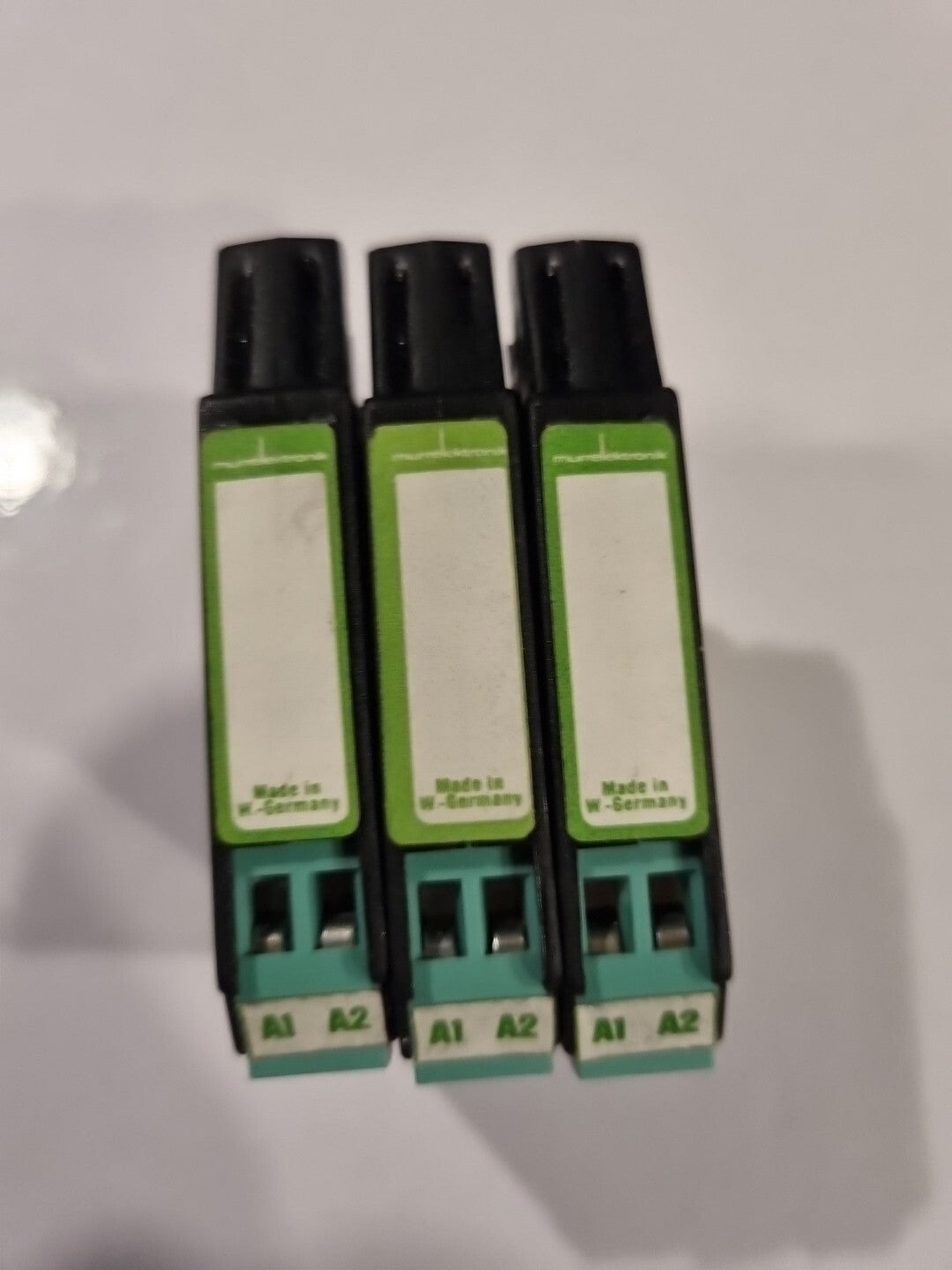 3x Murrelektronik Ausgangsrelais RMM 1/1/24 DC output relay Art. Nr. 51507 24VDC