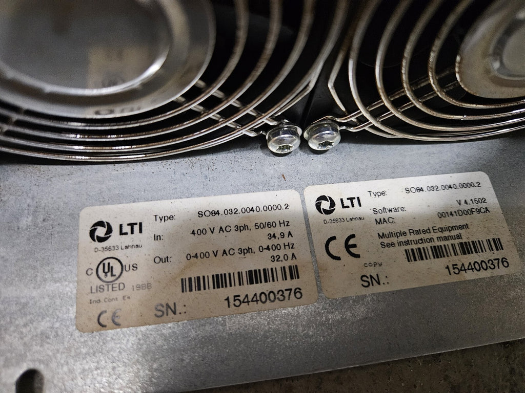 Lust LTi Servo one Drive SO84.032.0040.0000.2 Softw. V4.1502 400V NEUWERTIG