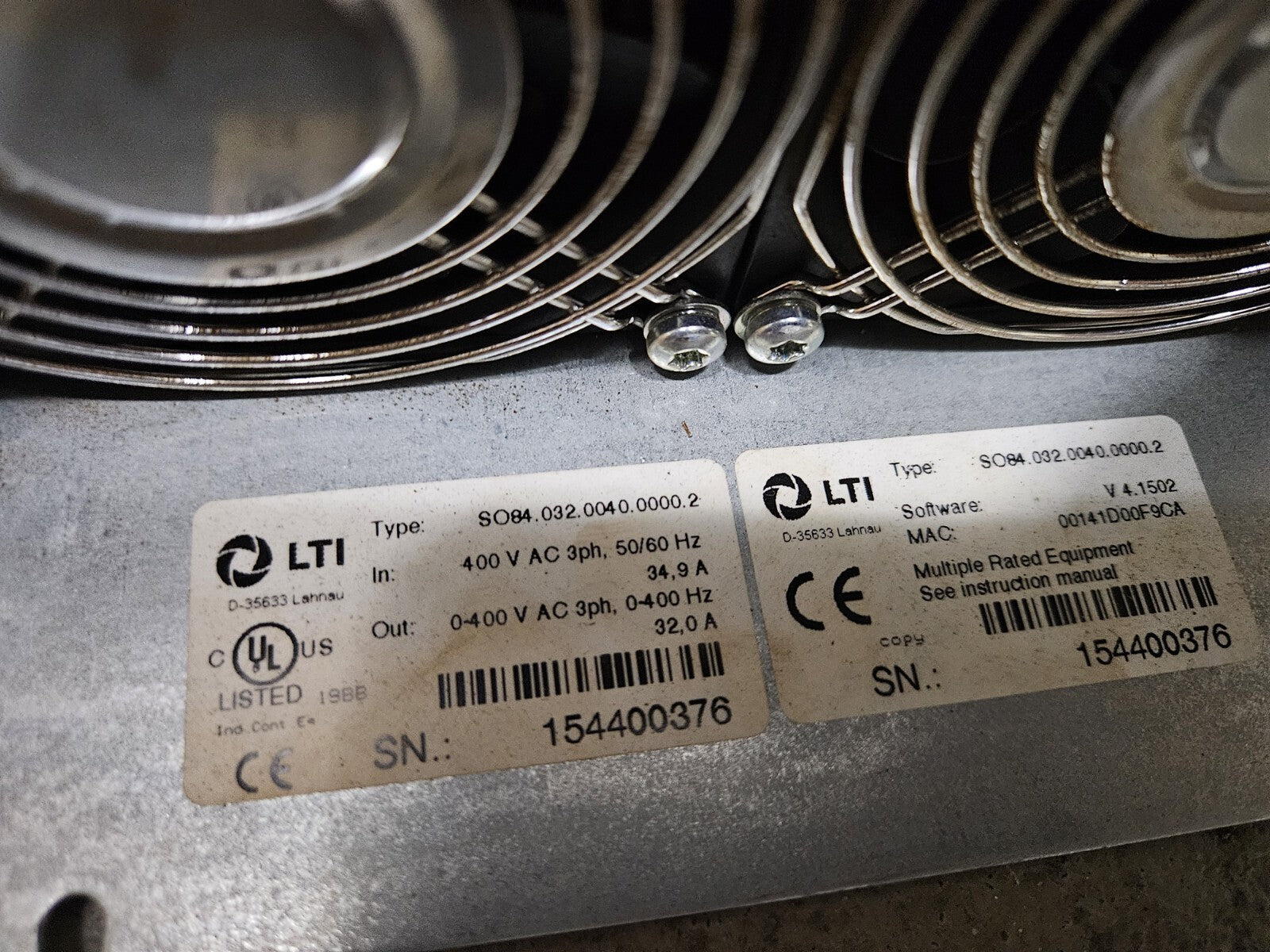 Lust LTi Servo one Drive SO84.032.0040.0000.2 Softw. V4.1502 400V NEUWERTIG