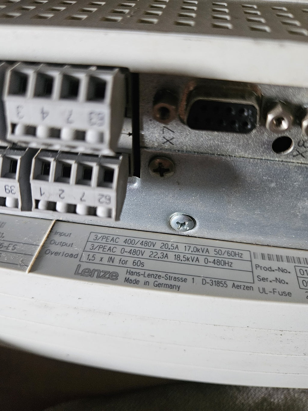 Lenze EVS9326-ES, ID. 00460256 33.9326SE-5A.21 