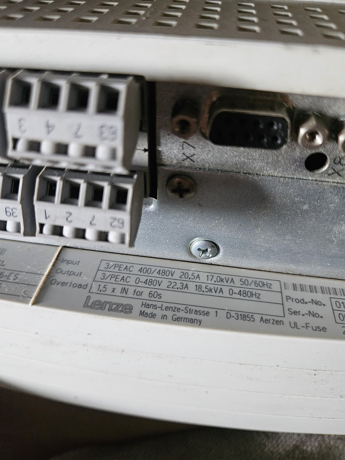 Lenze EVS9326-ES, ID. 00460256 33.9326SE-5A.21 