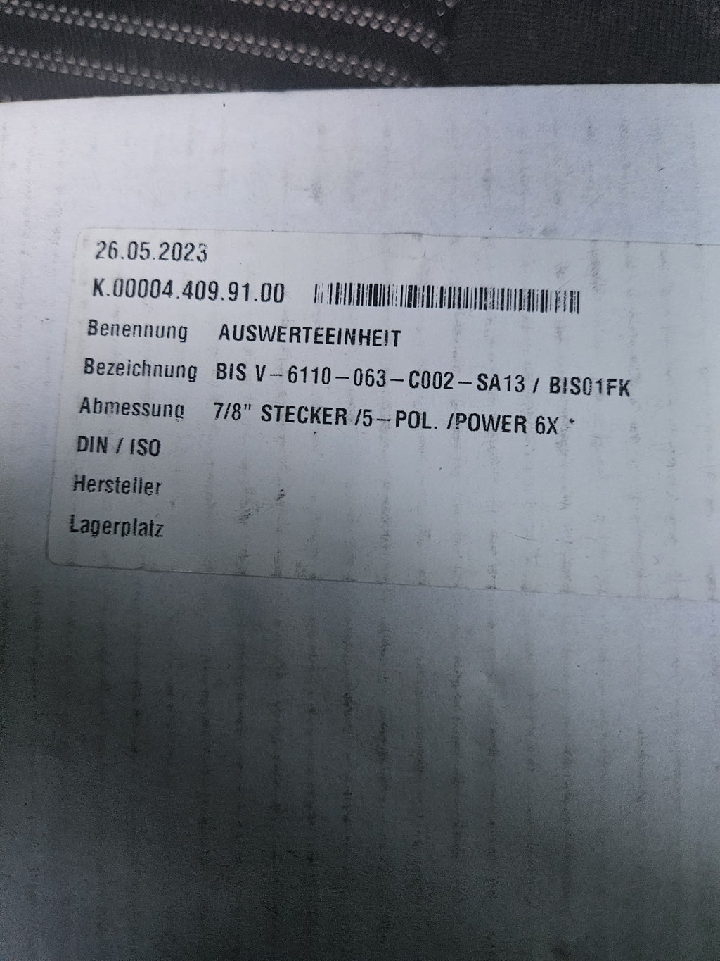 Balluff BIS01FK Multifrequenz Auswerteeinheit BIS V-6110-063-C002-SA13 Neu/ovp