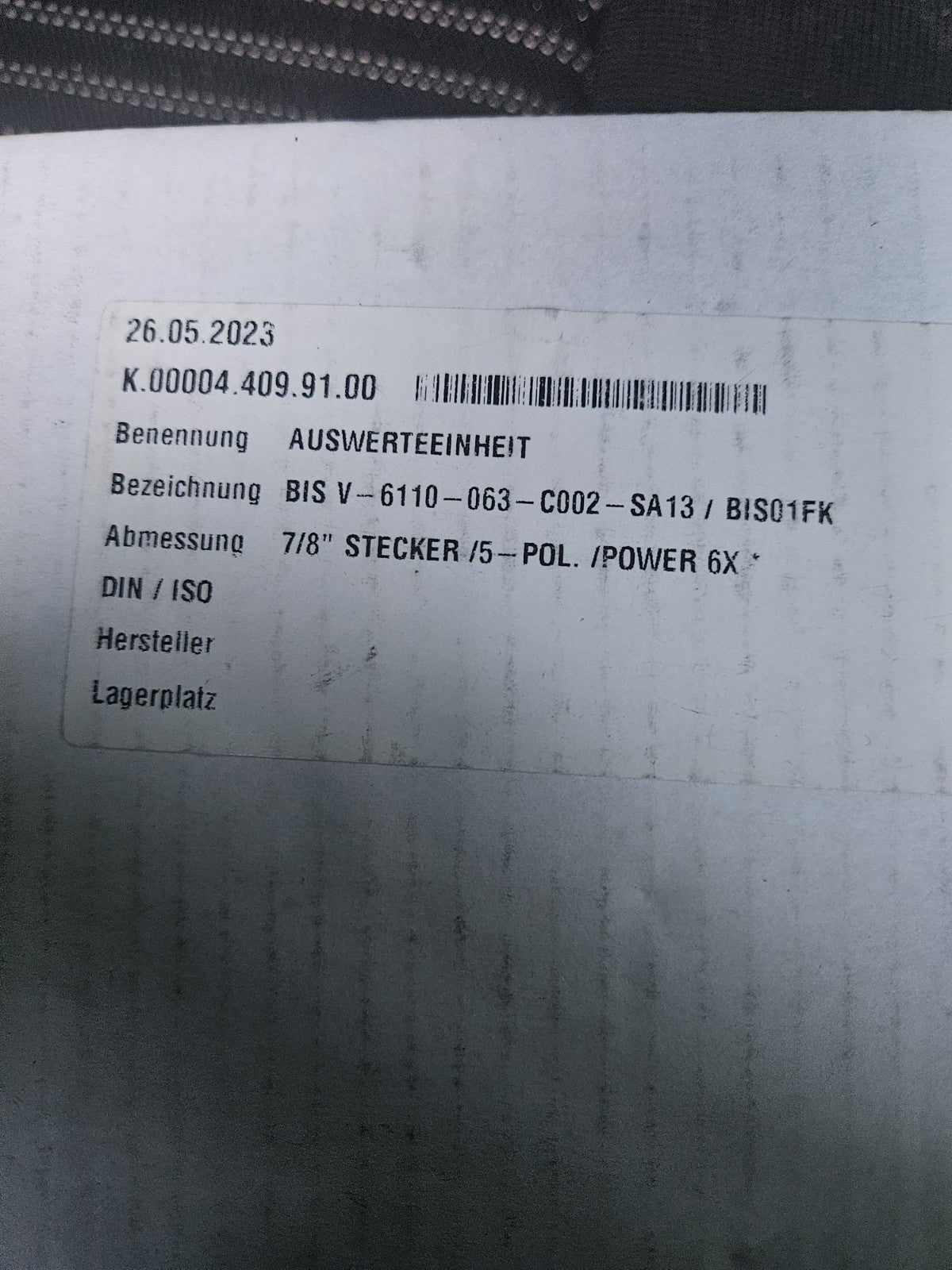 Balluff BIS01FK Multifrequenz Auswerteeinheit BIS V-6110-063-C002-SA13 Neu/ovp