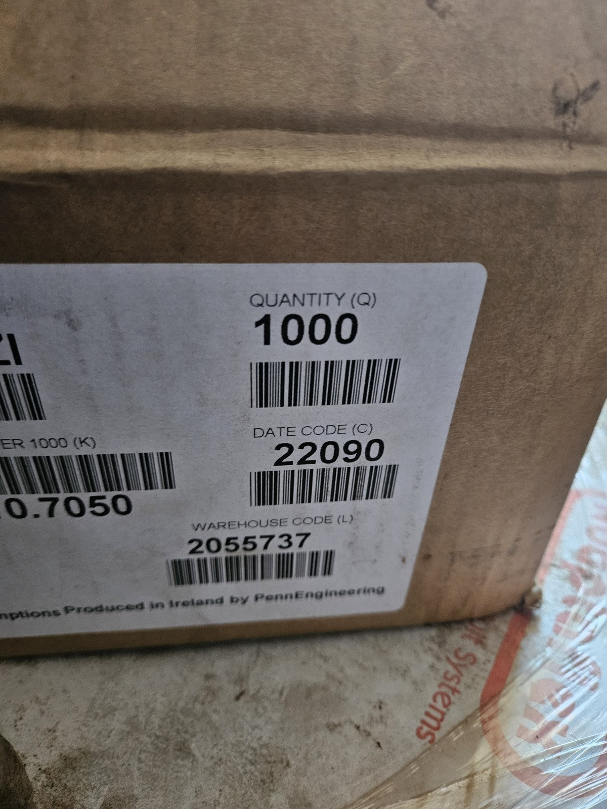 25 Penn Engineering YQHFE-62765 Self Clinching Studs Clinch Threaded Metric  New