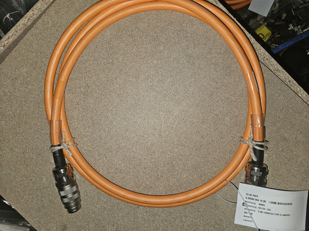 CLECO 961104-030, 3.0M/HIGHFLEX TYPE D (JUMPER) T, New Neu Unused Unbenutzt