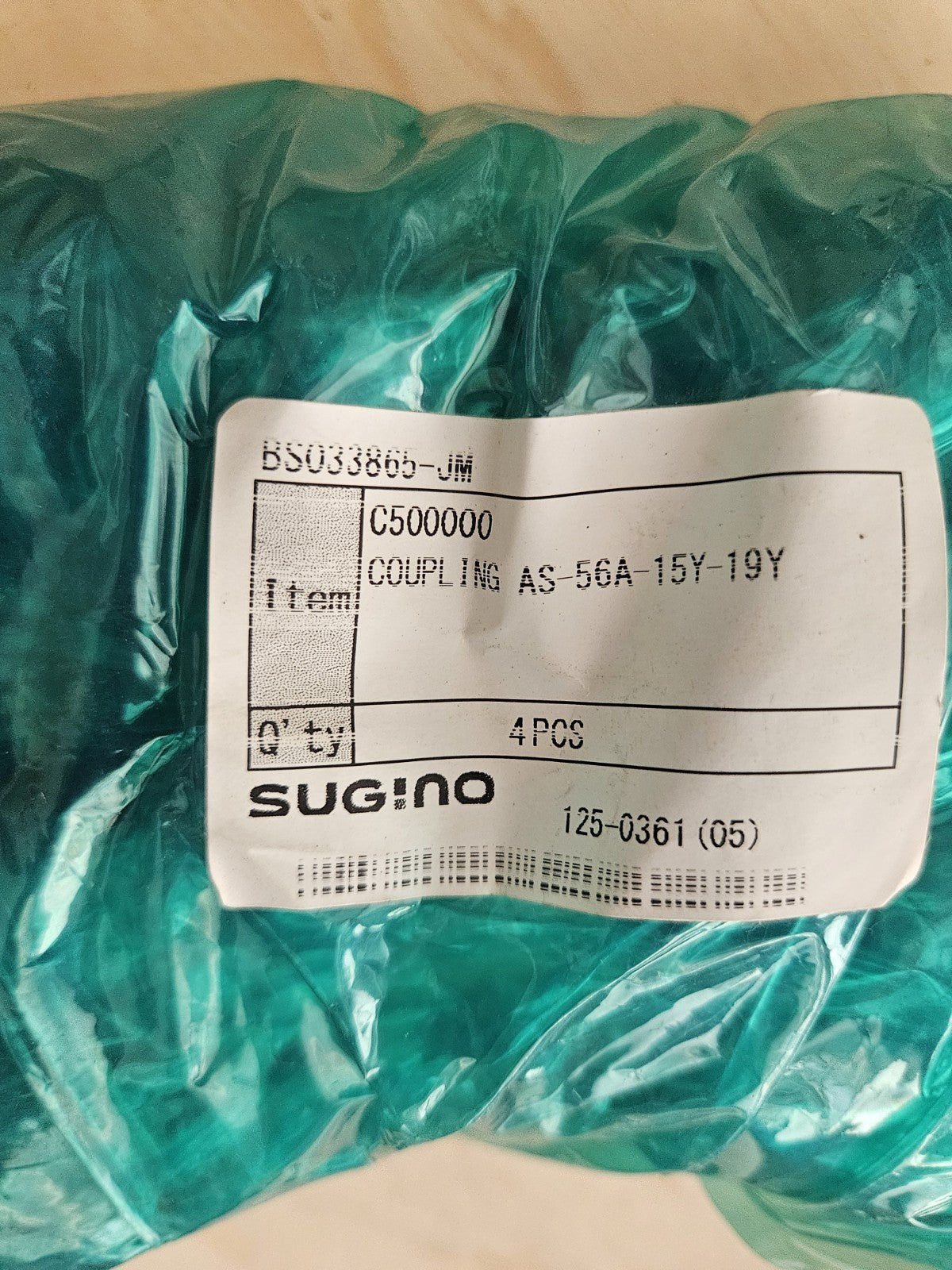 NIB ISEL Sugino AS 56A 15Y-19Y, BSO33805-JM Coupling Neu/ovp New Unused