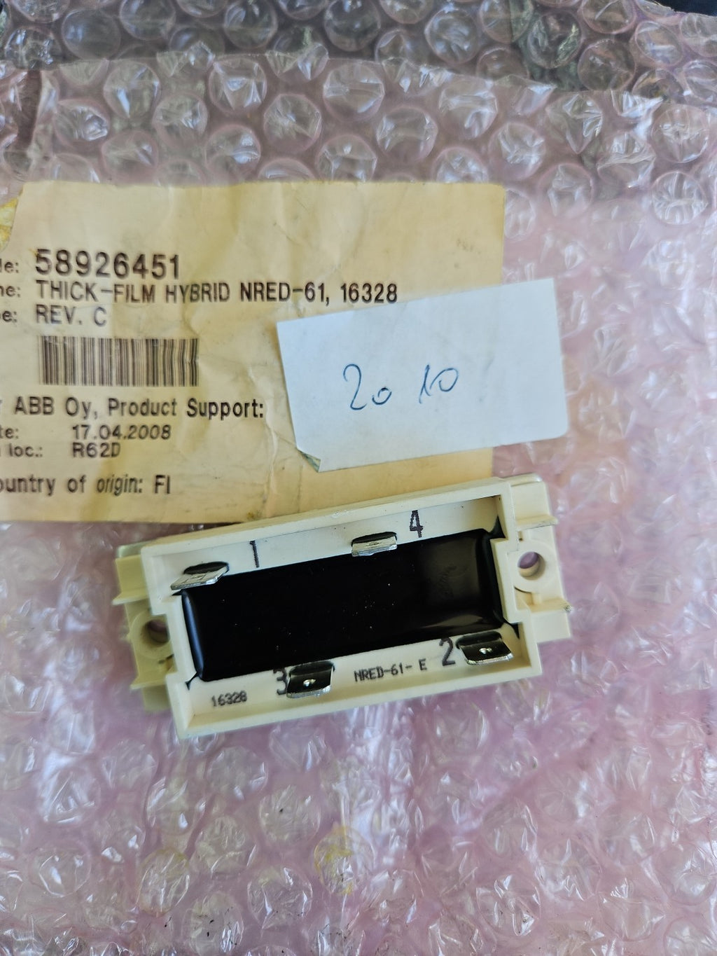 ABB NRED-61-E Resistance Module, Widerstandsmodul, expert new Neu/ovp Unused
