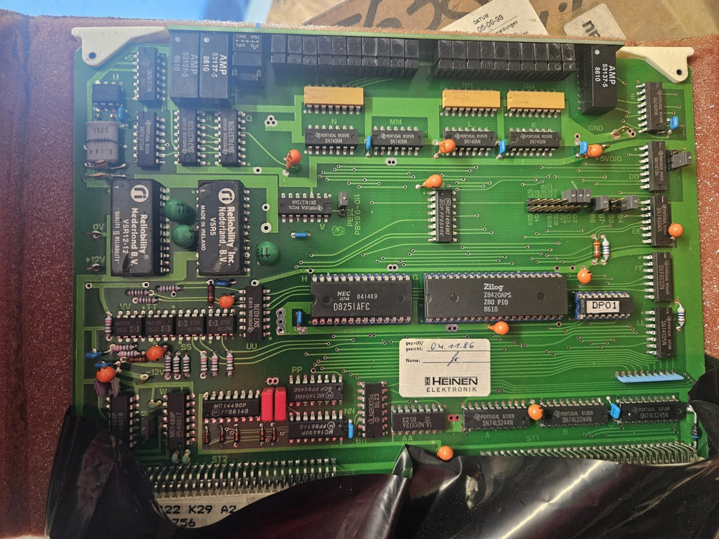 HEINEN ELEKTRONIK V2422 K29 A2,832.756, Steuerkarte, CIRCUIT BOARD NIB Neu/ovp