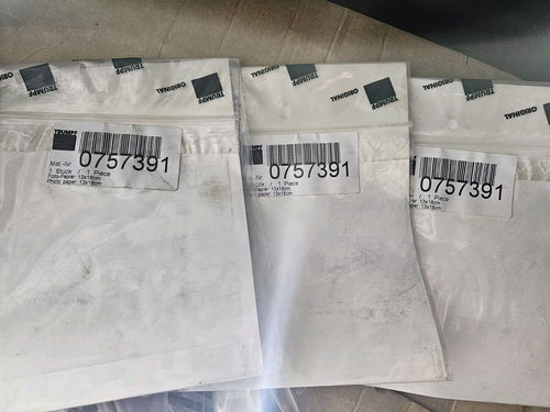 3 x Trumpf 0757391 Foto-Papier, Wartung, Service Neu/ovp, New In Box Laser