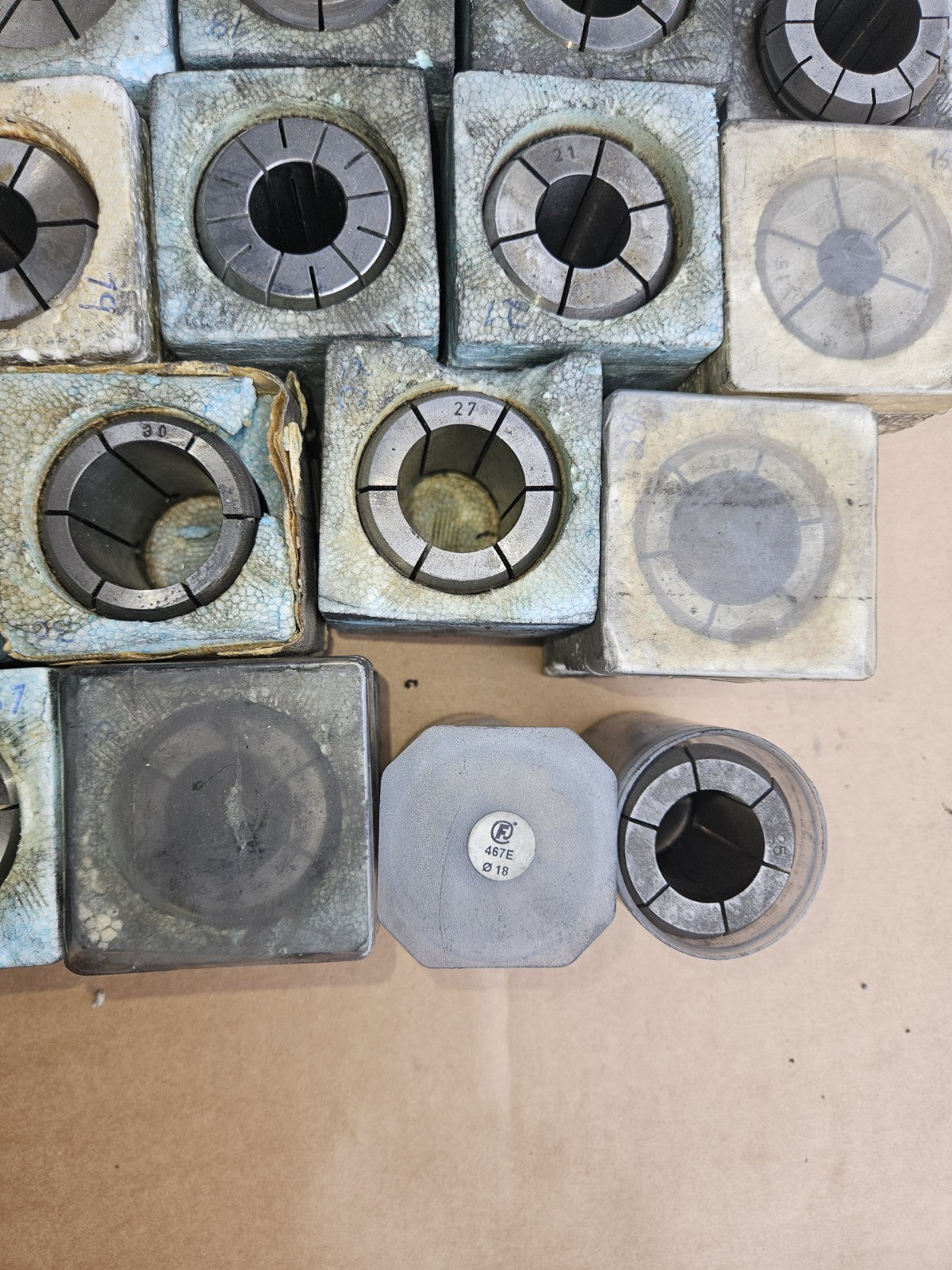 29 Teile/PC Spannzangensatz 8mm-32mm, diverse Grössen Aus LAGERAUFLÖSUNG