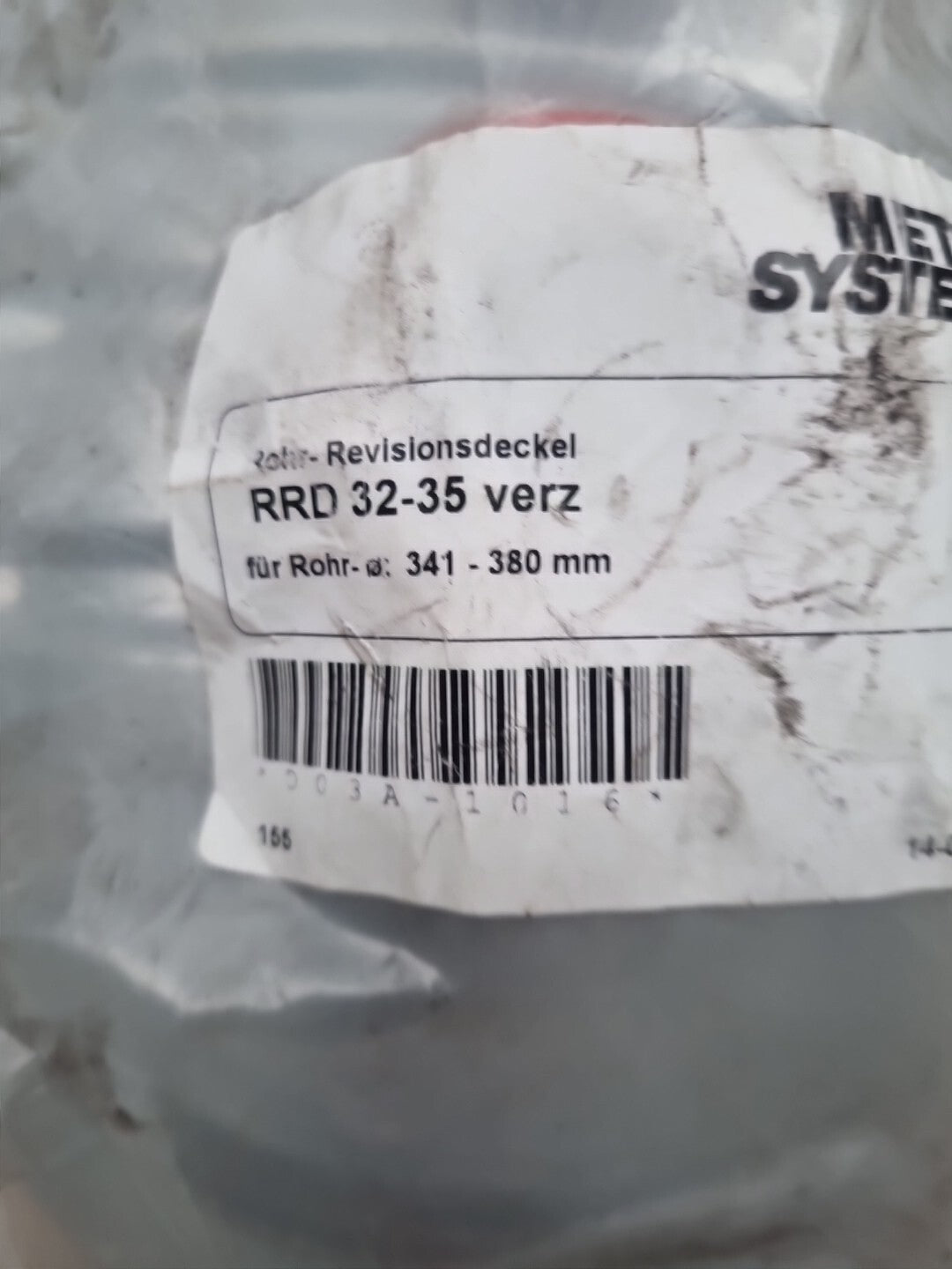 Konvolut 7 x METU SYSTEM Rohr - Revisionsdeckel RRD 21-16+18 und RRD 32-50 neu!