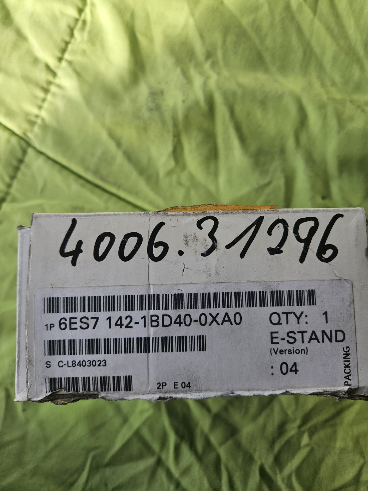 Siemens simatic DP EM 142 ET 200X 6ES7 142-1BD40-0XA0 ( 6ES7142-1BD40-0XA0 ) NEU