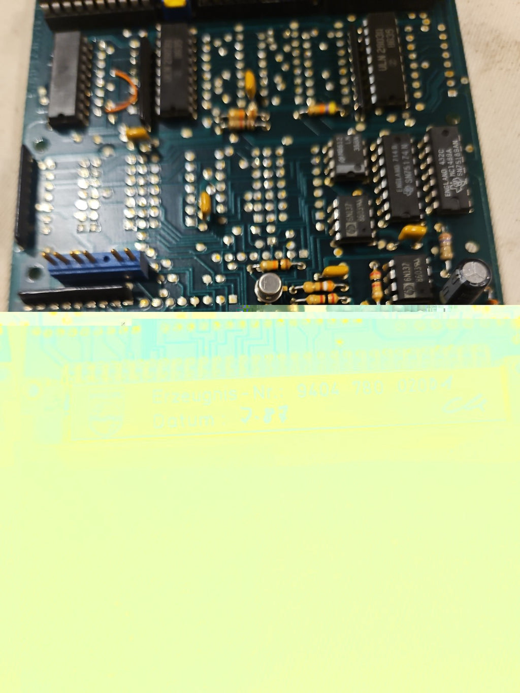 Verstärkerkarte Philips Nr. 940478002001,  Demag NCIII, Krauss Maffei, tested