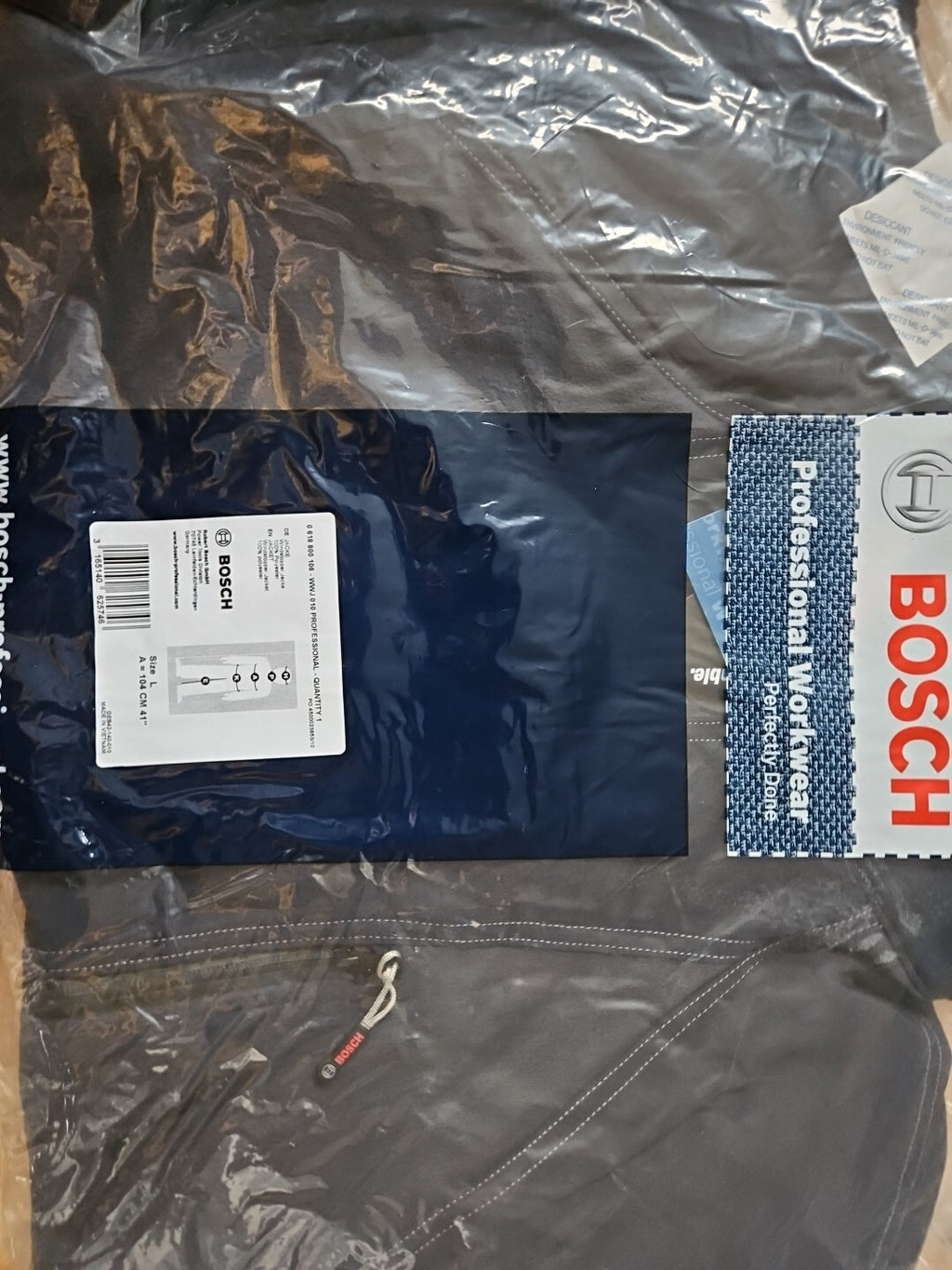 Bosch WWJ 010 Professional JACKE, 0618800106, 3165140625746, Neu/ovp, New Sealed