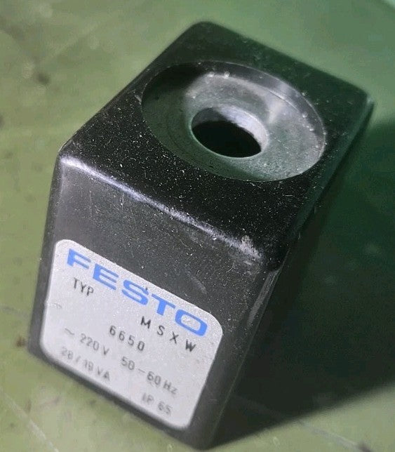 Festo MSXW Magnetspule TN 6650 ~220V 50-60Hz 28/19VA New no Box, Neu