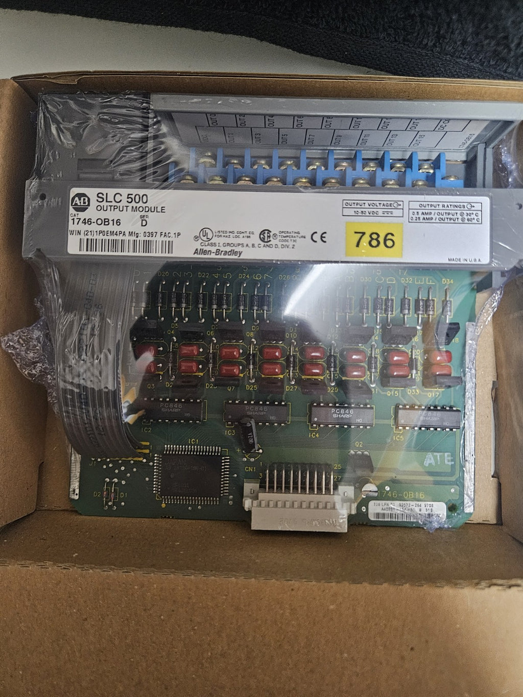 Allen-Bradley SLC 500 1746-OB16 Output Module, New Unused, Neu