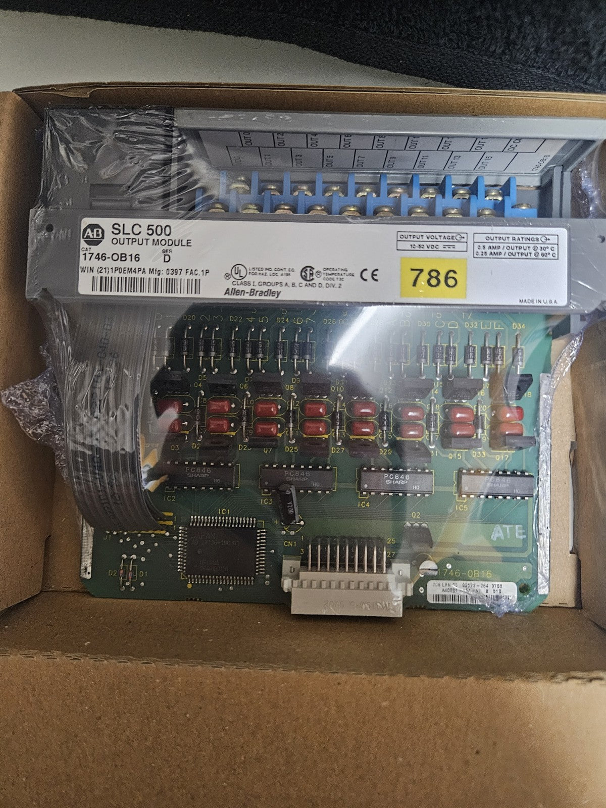 Allen-Bradley SLC 500 1746-OB16 Output Module, New Unused, Neu