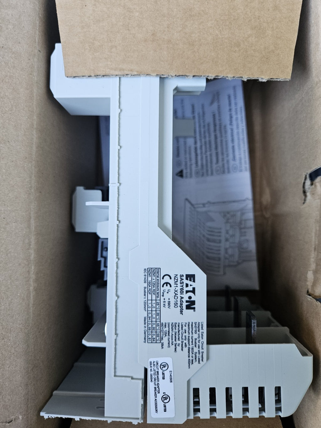 Sammelschienenadapter für Leistungsschalter NZM1-XAD160 104554 Neu/ovp New 