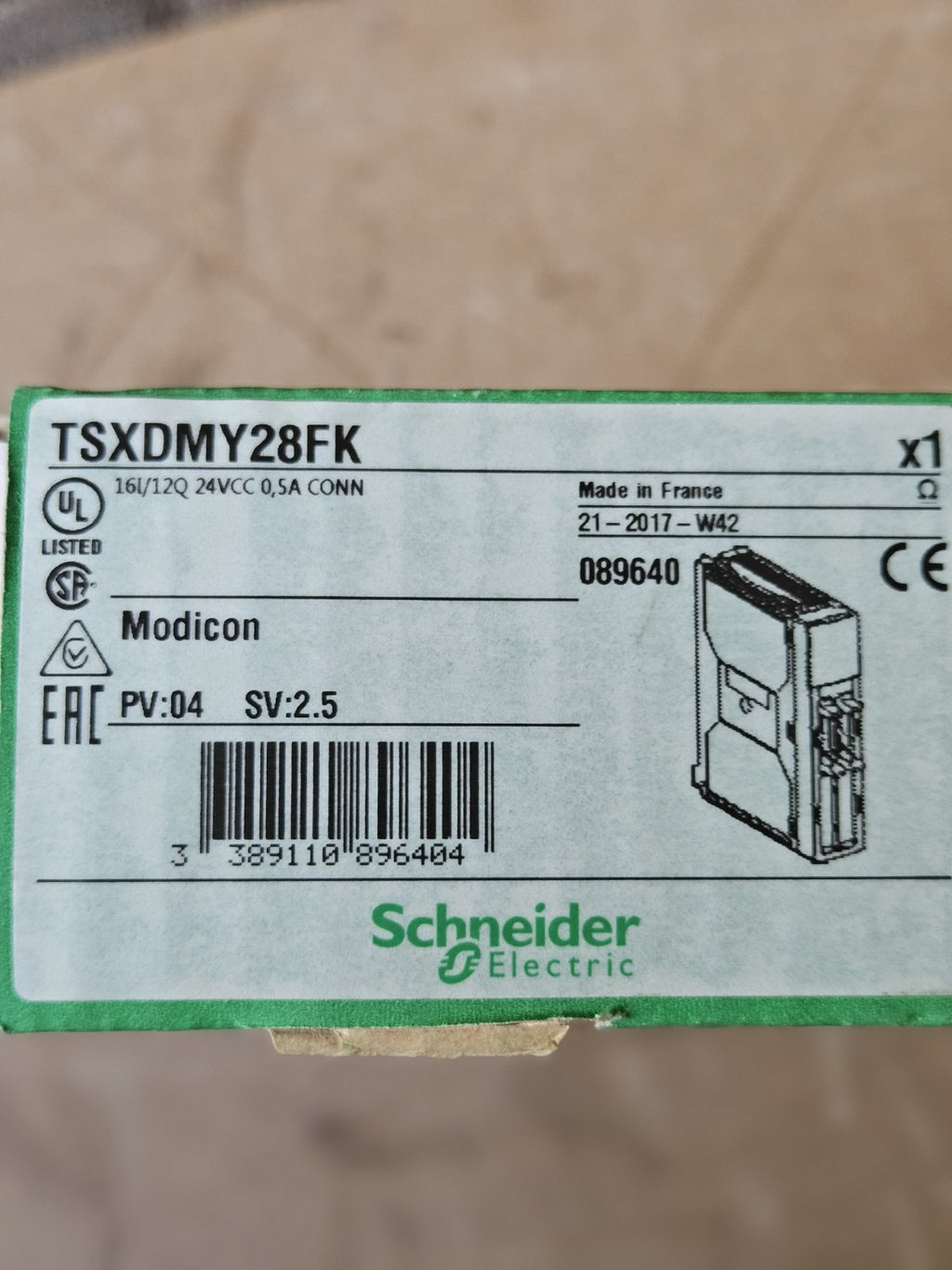 SCHNEIDER Electric TSXAEY810, 3389110876345, Analog Input Module, new in Box 