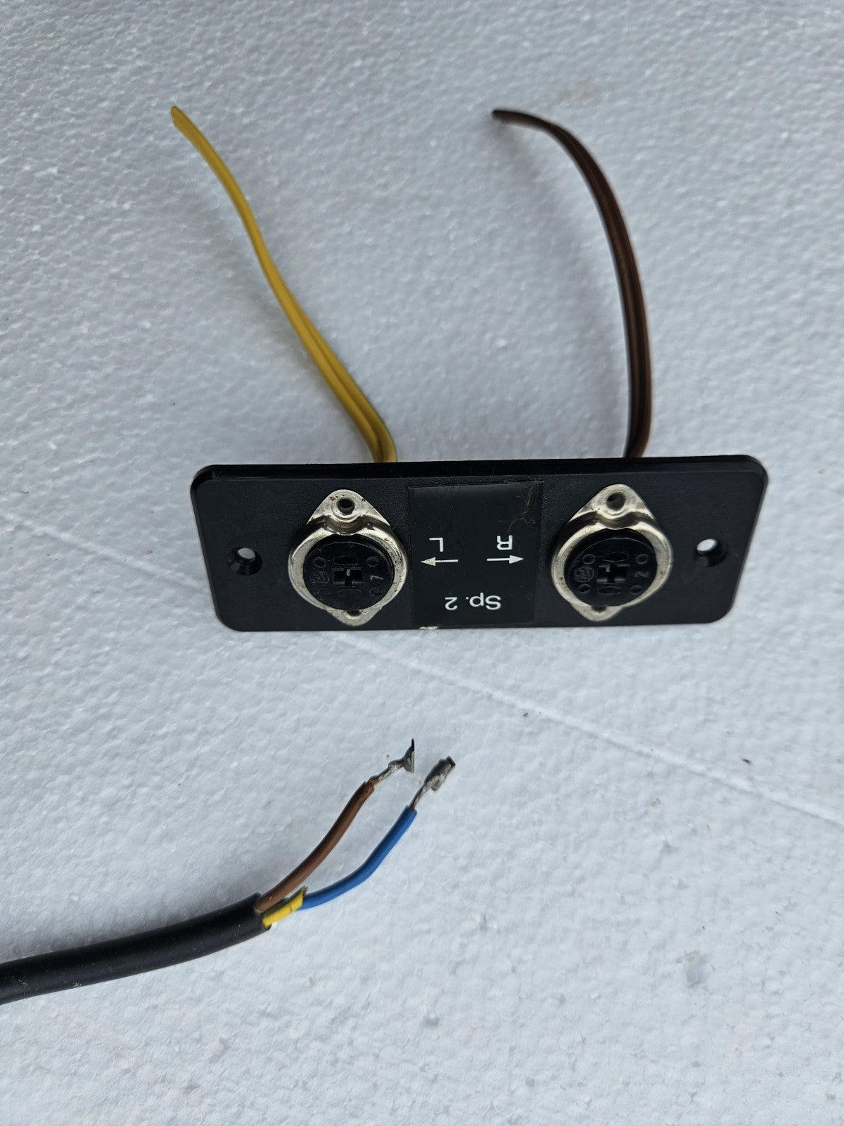 Rare Wifona Disco-Center Mixing-Console Spare Part Faceplate Vintage Audio Desk