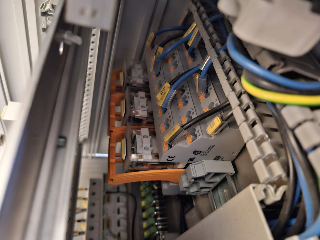Custom 3-Channel Particle Counter Control Rack | Siemens Simatic S7-1200 PLC |