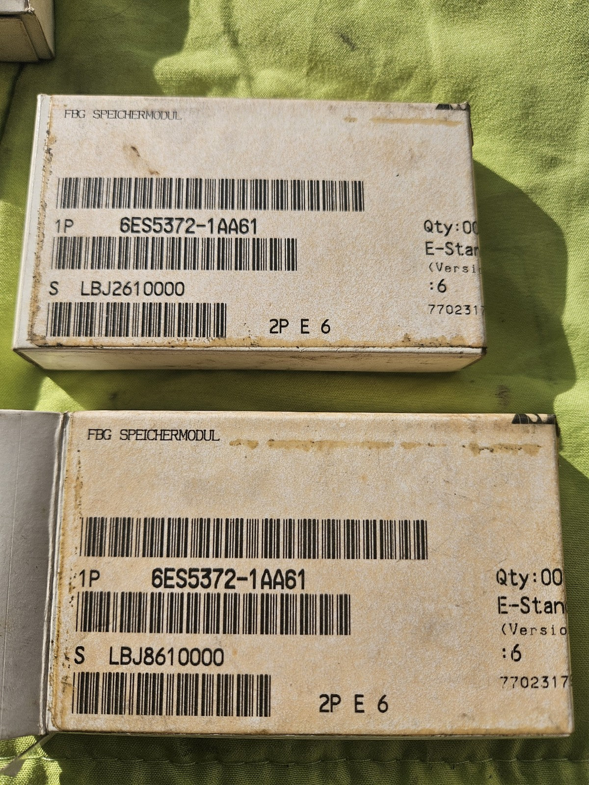 Siemens 6ES5372-1AA61, SIMATIC S5, SPEICHERMODUL 457 Neu/ovp, New Unused 