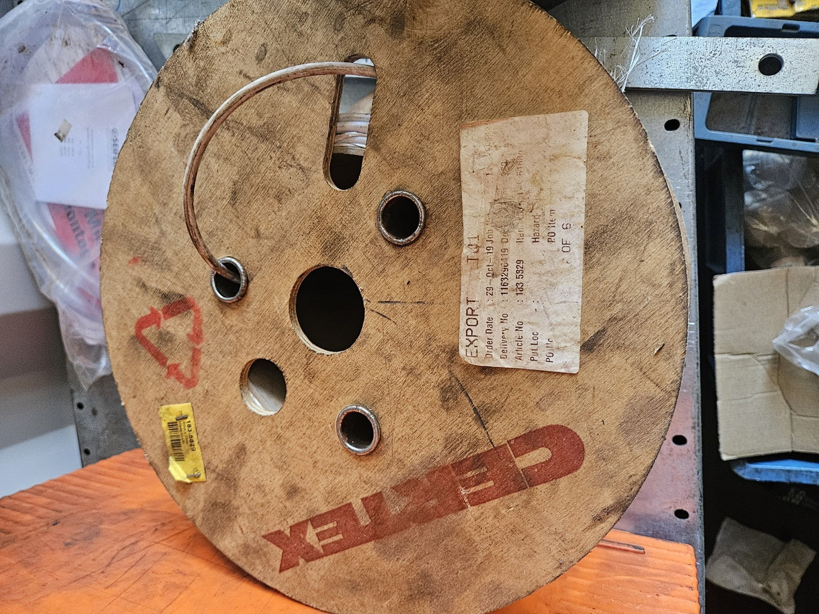 1 x 75m, RS-Pro 183-5829 Drahtseil, 6 Stränge, ø 3 mm, max. 100kg, Neu/ Rolle