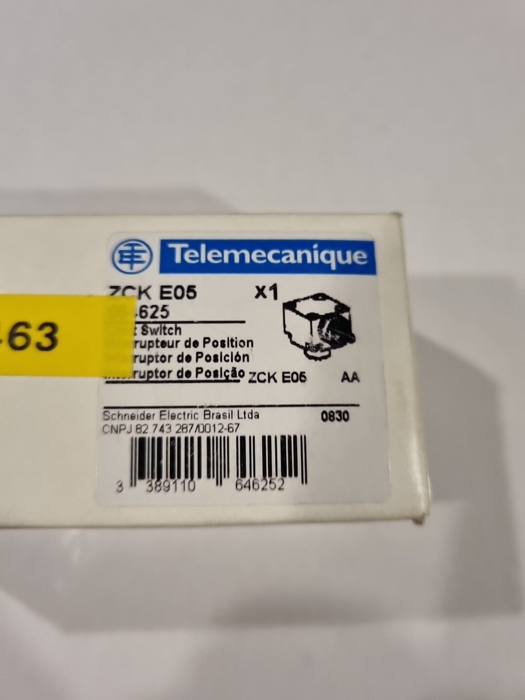 1 x Telemecanique ZCK-E05, 064625 Pos.schalter,limit switch NEU, new old stock