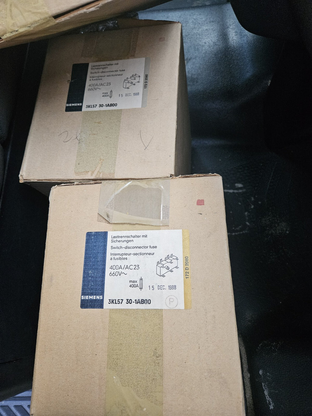 Siemens 3KL57-30 1AB00 Max.400A 660V 125A Lasttrennschalter -unused-NOS- Neu/OVP