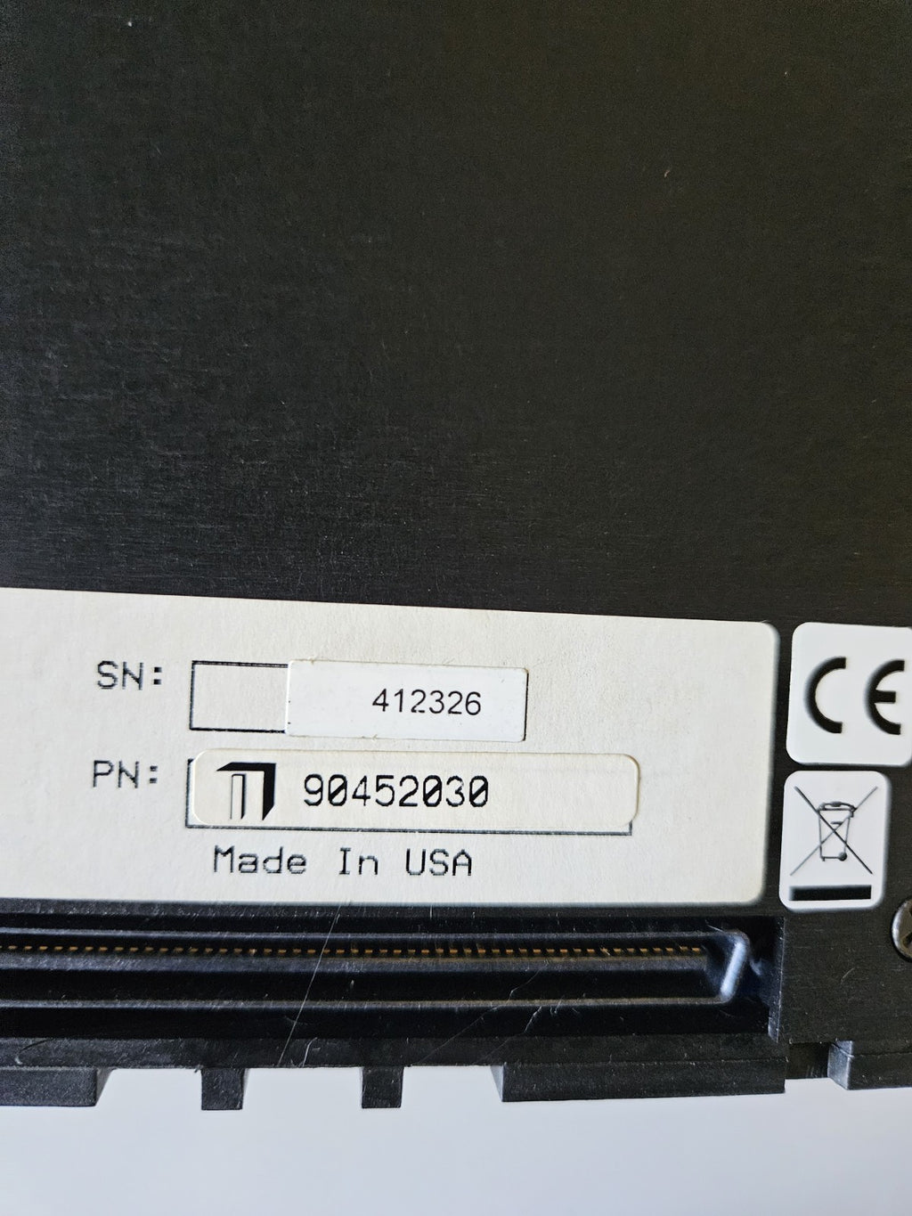 Particle Measuring Systems 90452030, Analog Input Module, tested, fully Working