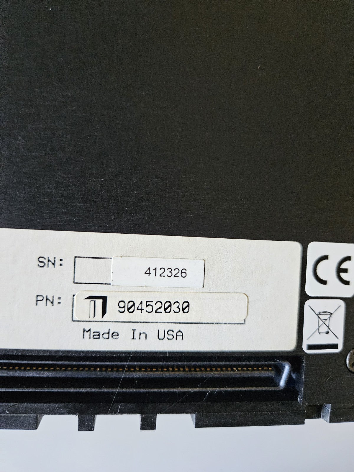 Particle Measuring Systems 90452030, Analog Input Module, tested, fully Working