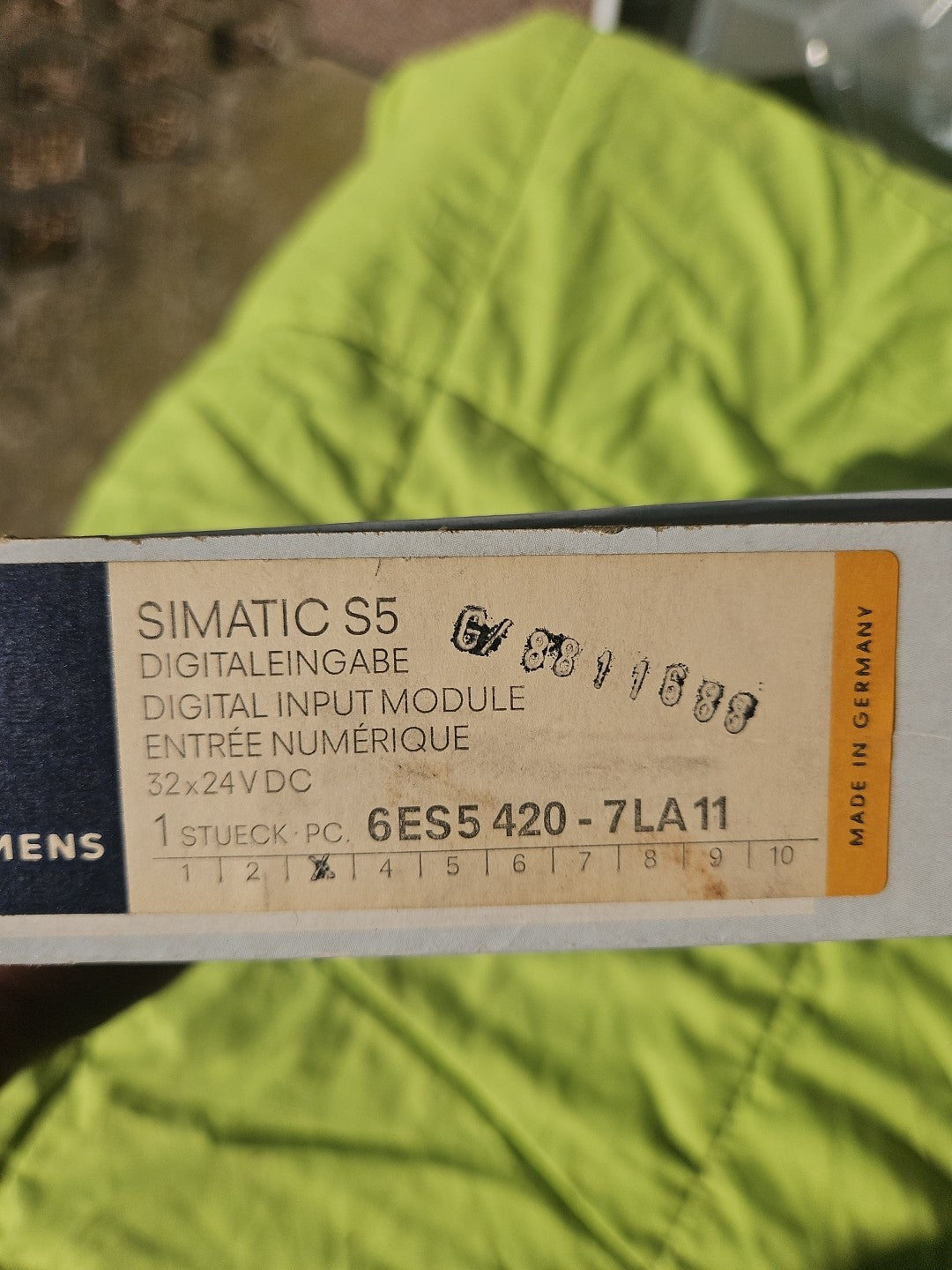1 xSiemens 6ES5 420-7LA11 Digitalausgabe 6ES5420-7LA11 Ovp Nos New Neu unbenutzt