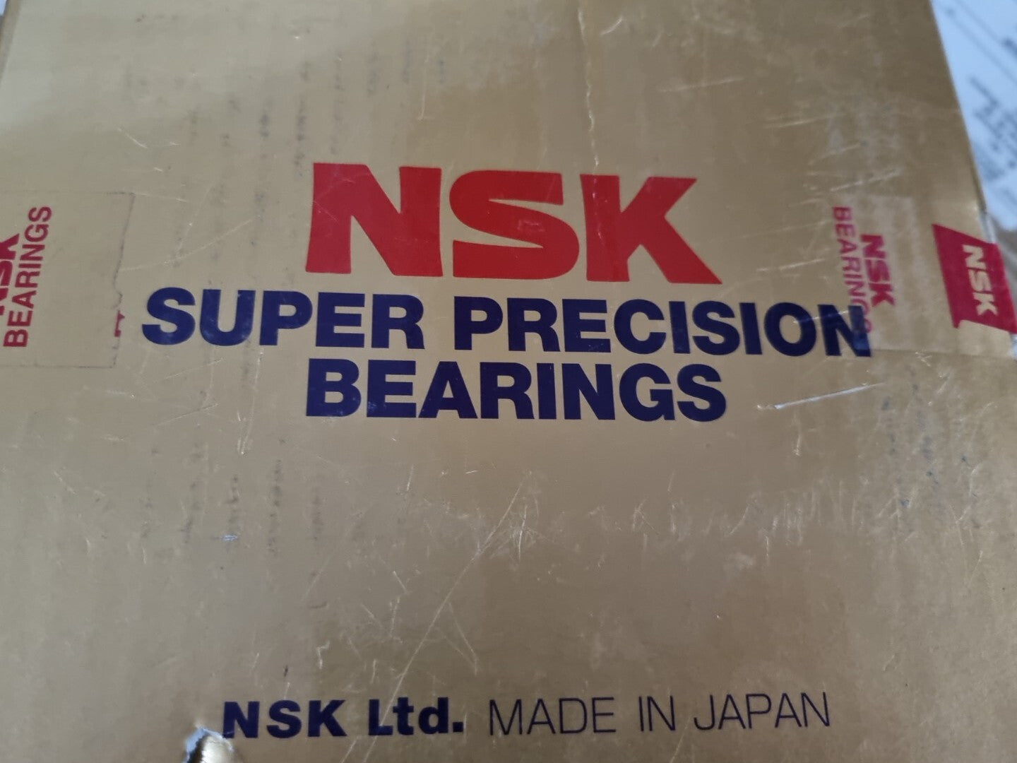NSK 90BNR10 STY NV1VDBB E01 SUPER Precision Spindle Bearing Set of 4 NEW IN BOX
