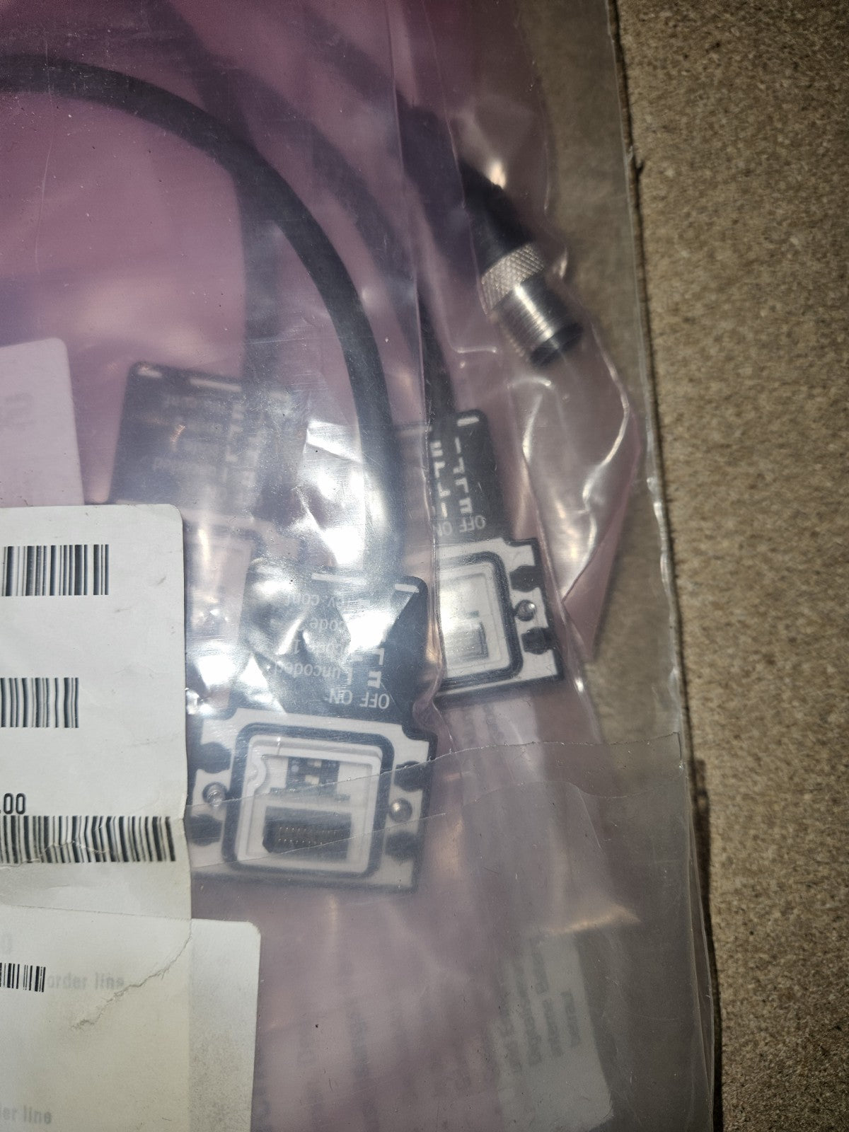 1 x SICK ZW03 1833, 2076832 Type SP1, M12-5 Plugadapter -unused-new Sealed-NEU
