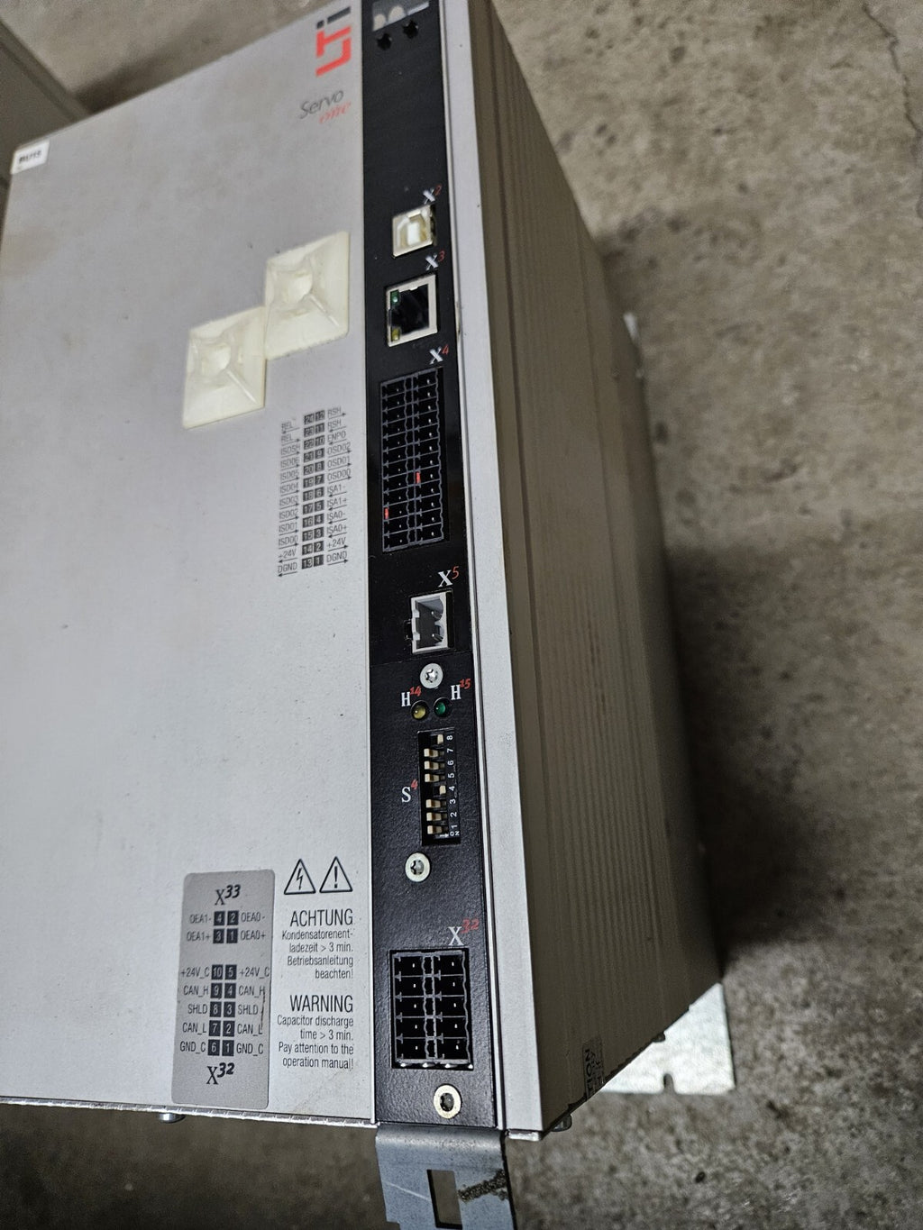 Lust LTi Servo one Drive SO84.032.0040.0000.2 Softw. V4.1502 400V NEUWERTIG