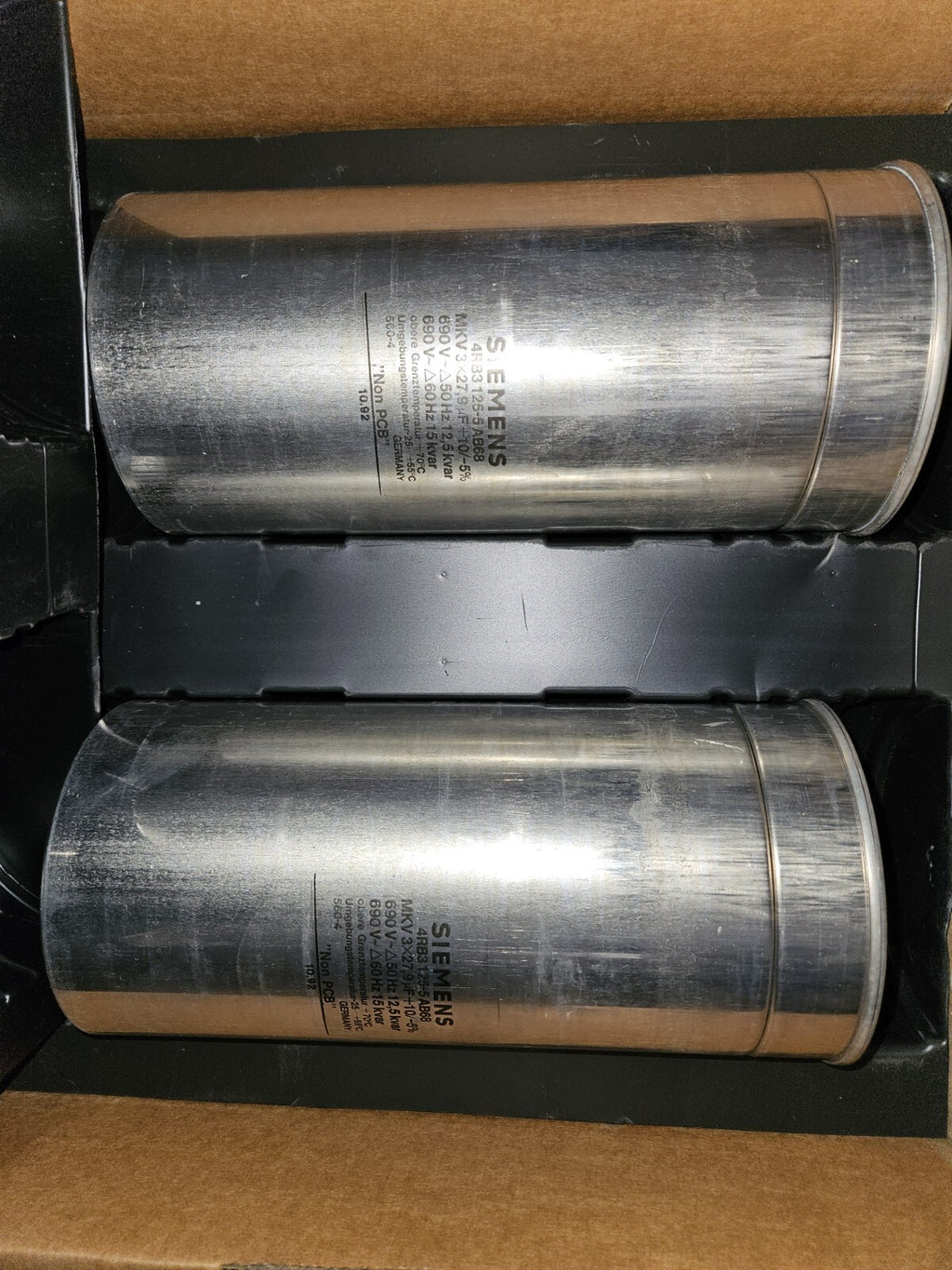 1 xSiemens 4RB3125-5AB68 MKV 3x27,9UF, +10/ -5 % ,Capacitor,Kondensator Neu/ovp 