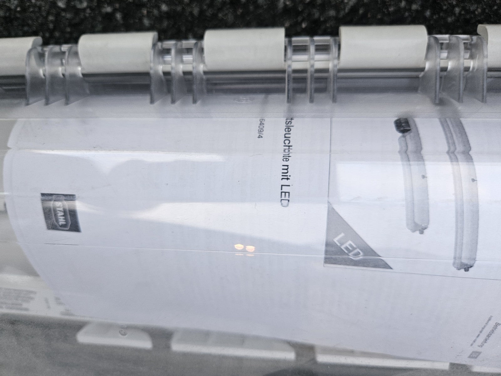  R. STAHL EXLUX 6409/4 LED Emergency Luminaire Explosion Prood, 267859, IP67
