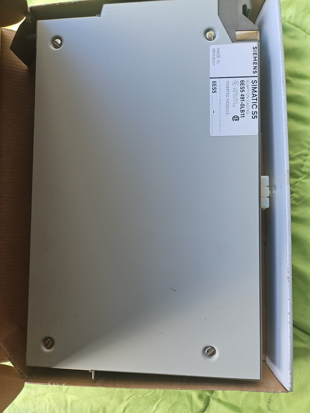 Simatic S5 Adaptionskapsel 6ES5 491-0LB11 SIEMENS Neu/Ovp, Unused New Old Stock