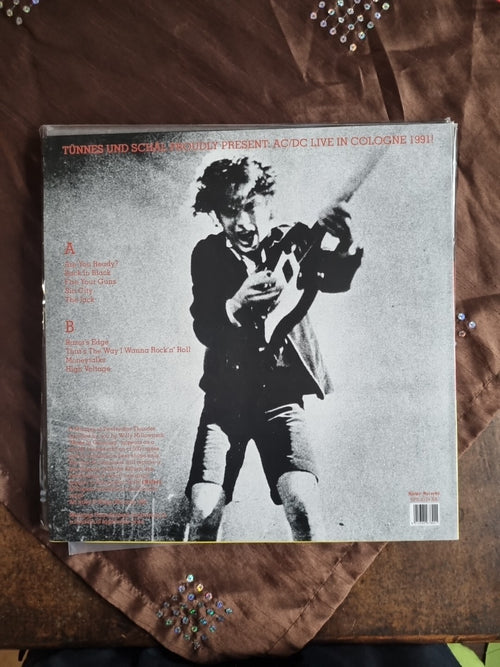 AC/DC "Made In Gernany" 1.Press 1991 Live in Cologne 1991 white/weiss, marble!