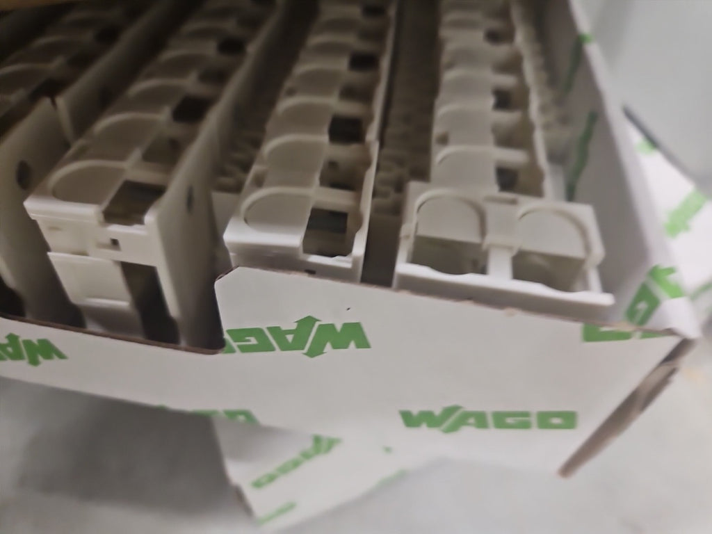 25 x Wago 770-133 Stecker mit Zugentlastungsgehäuse, 3-Polig, 0,5-4 mm², Neu/ovp