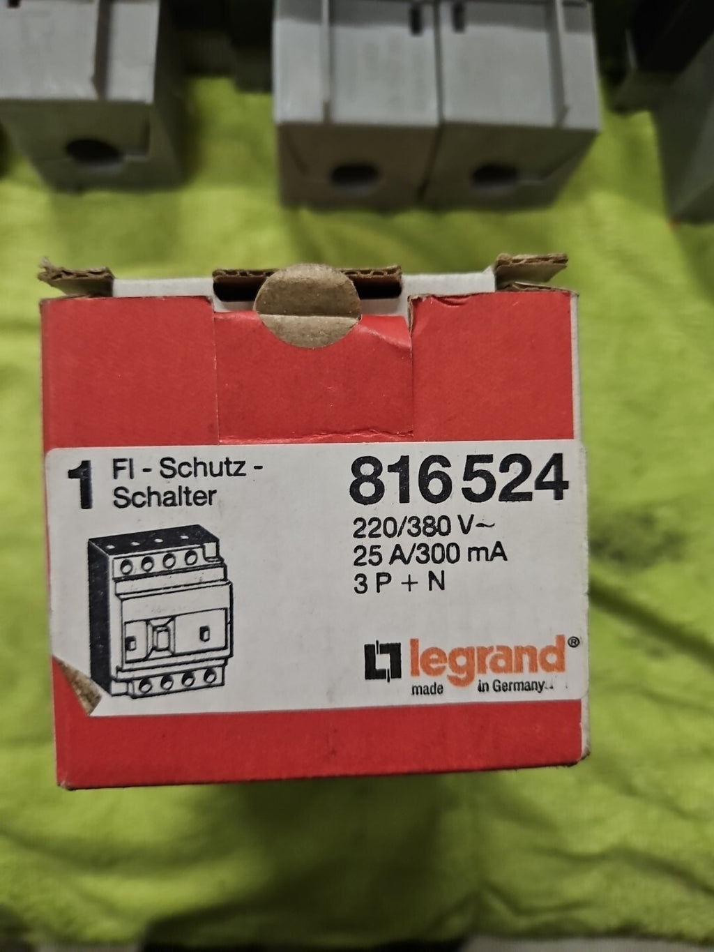 Legrand 816524 FI-Schutzschalter 25A/0,03A  4-polig, 3P+N, Neu/ovp, Industry New