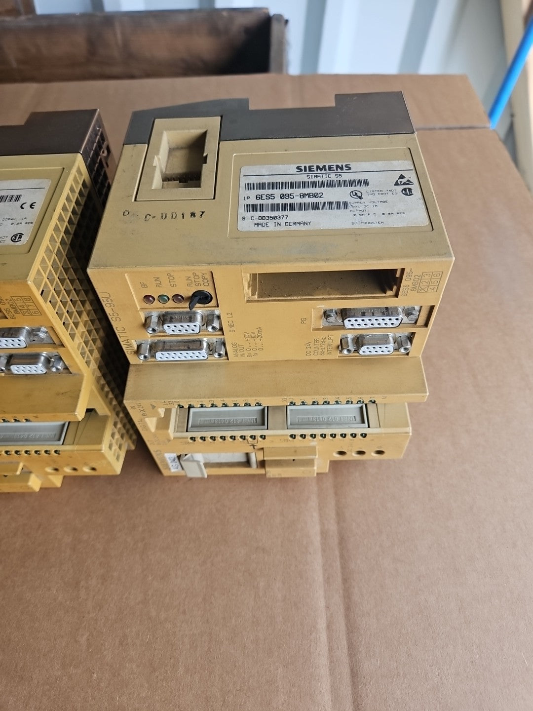 2 x Siemens 6ES5095-8MB02, 6ES50958MB02,Tested,Fully Working Worldwide Shipping