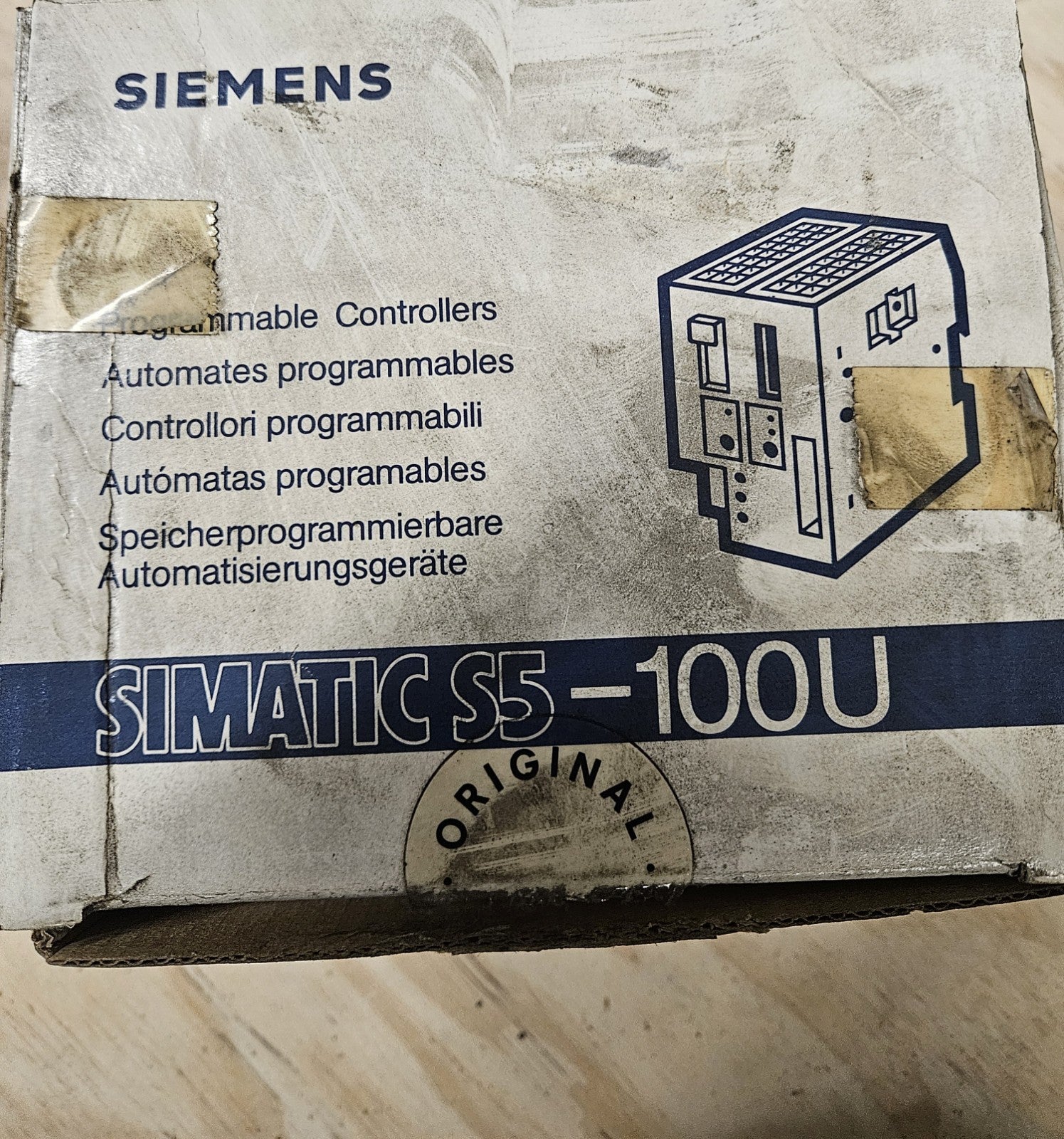 Siemens SIMATIC S5-100U CPU 100- 6ES5 100-8MA01 Neu/ovp, New In Box Unused