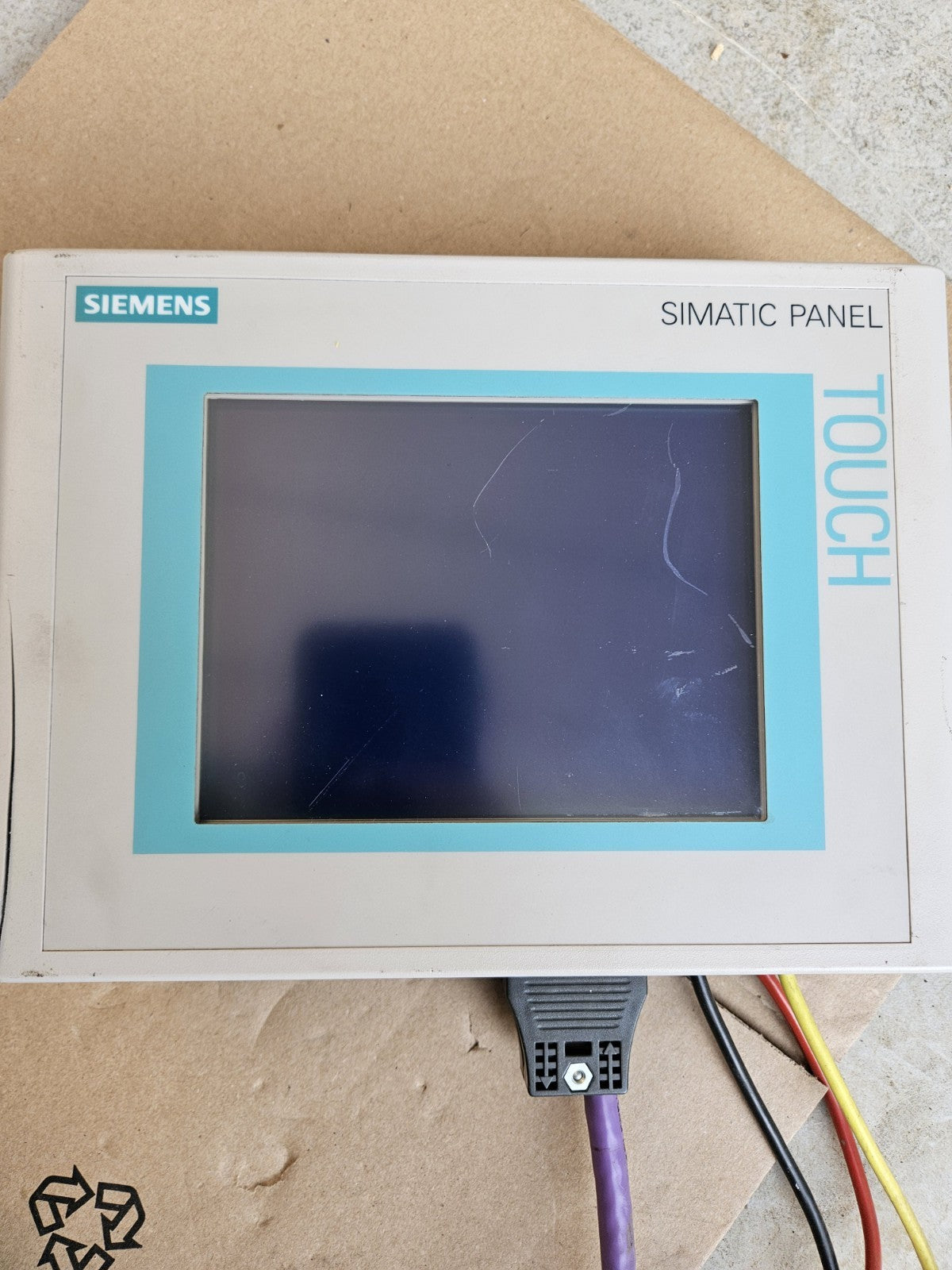 SIEMENS Touch PANEL SIMATIC TP 177A 6AV6642-0AA11-0AX0 aus Versuchsaufbau/Labor