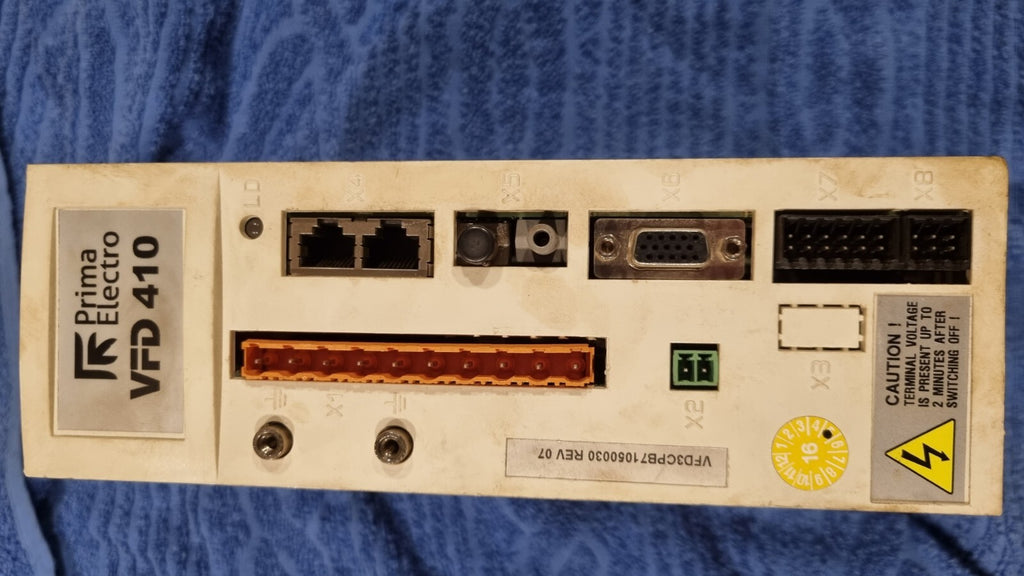 VFD3CPB71050030, Prima Electro VFD410 used, tested,fully functional