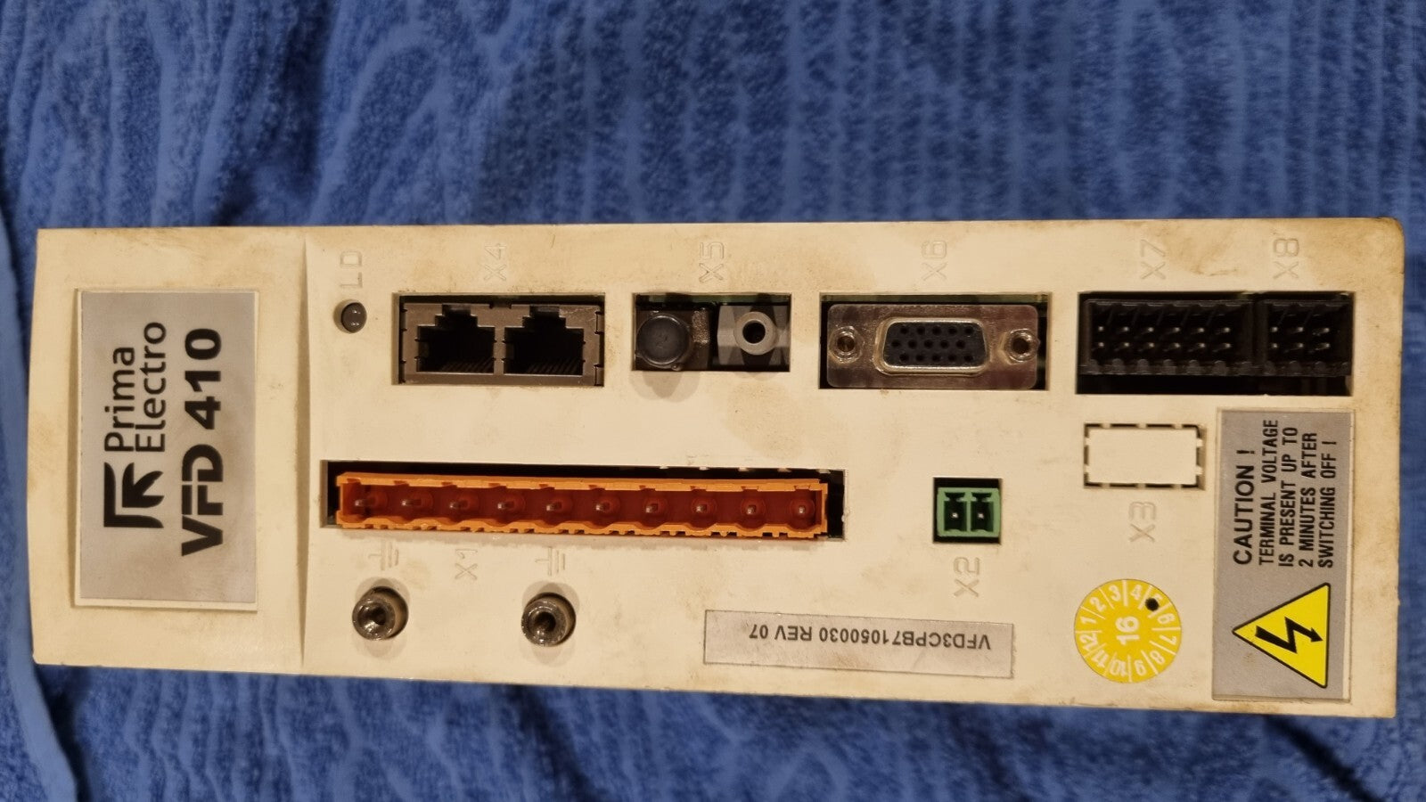 VFD3CPB71050030, Prima Electro VFD410 used, tested,fully functional